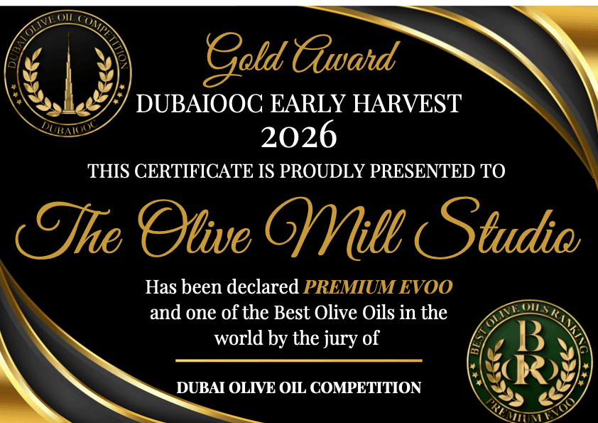 DubaiOOC 2026 Altın Ödül sertifikası